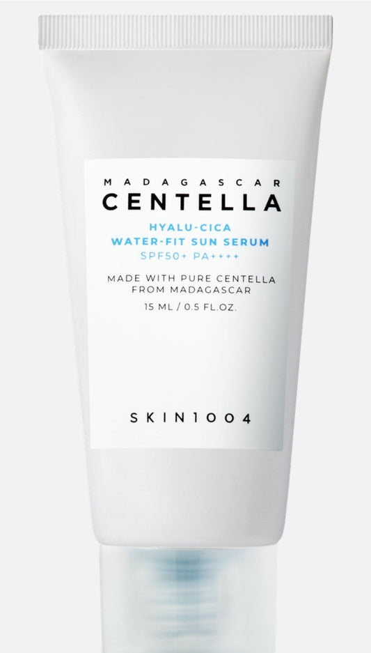 SKIN1004 Centella Water-Fit Sun Serum - Lightweight Moisturizing SPF Glow